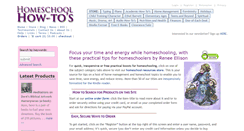 Desktop Screenshot of homeschoolhowtos.com